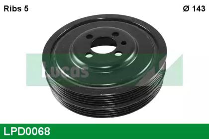 Lucas Engine Drive LPD0068 Шкив коленвала Lucas Engine Drive LPD0068 Шкив коленвала
