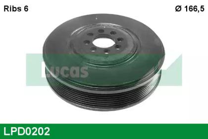 Lucas Engine Drive LPD0202 Шкив коленвала Lucas Engine Drive LPD0202 Шкив коленвала