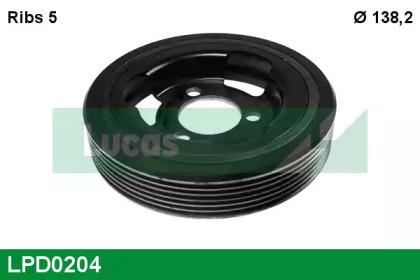 Lucas Engine Drive LPD0204 Шкив коленвала