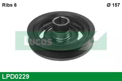Lucas Engine Drive LPD0229 Шкив коленвала Lucas Engine Drive LPD0229 Шкив коленвала