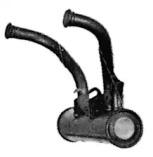 IMASAF 21.21.03 Muffler assy front