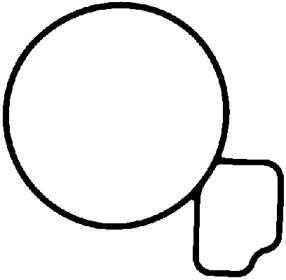 Elring 061.670 Прокладка водяного насоса Elring 061.670 Прокладка водяного насоса