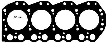 Elring 104.351 Gasket cylinder head