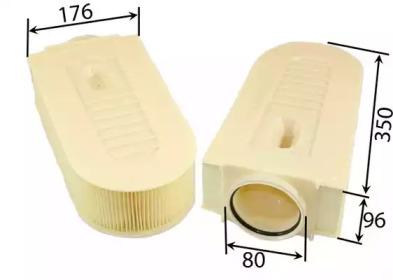 Js Asakashi A0516 Фільтр повітряний