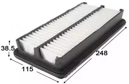 Js Asakashi A2516 Фільтр повітряний Js Asakashi A2516 Фільтр повітряний