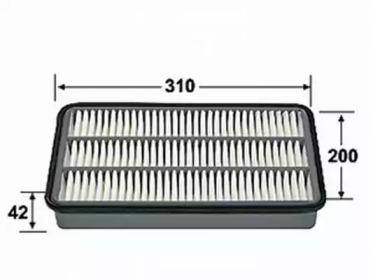 Js Asakashi A526J Фільтр повітряний