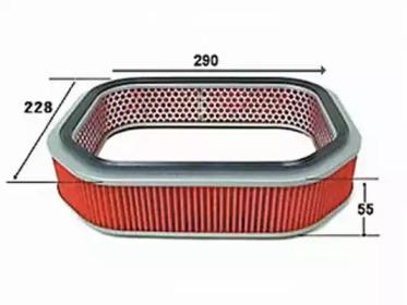 Js Asakashi A830J Фільтр повітряний