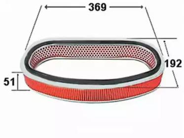 Js Asakashi A841J Фільтр повітряний