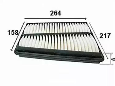 Js Asakashi A842J Фільтр повітряний