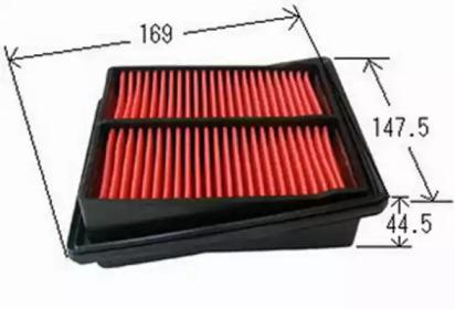 Js Asakashi A884J Фільтр повітряний Js Asakashi A884J Фільтр повітряний