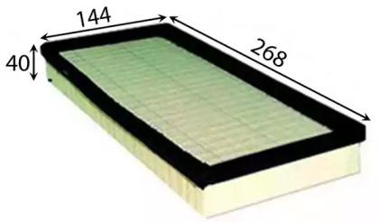 Js Asakashi A9415 Фільтр повітряний