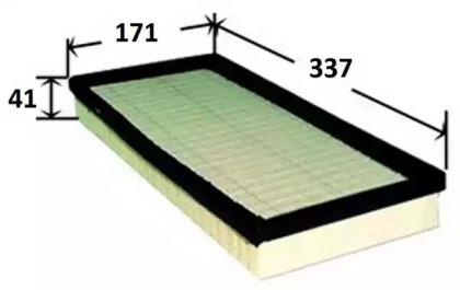 Js Asakashi A9421 Фільтр повітряний