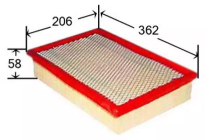 Js Asakashi A9602 Фильтр воздушный