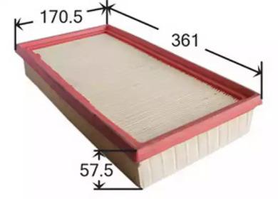 Js Asakashi A9607 Фільтр повітряний