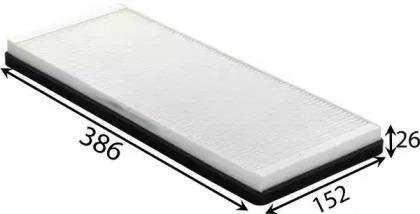 Js Asakashi AC0027 Фільтр салону