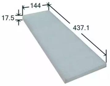 Js Asakashi AC0092 Фільтр салону Js Asakashi AC0092 Фільтр салону