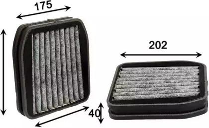 Js Asakashi AC0095CSET Фільтр салону