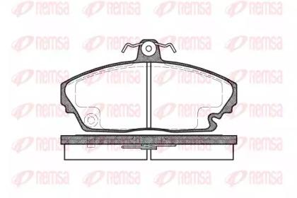Kawe 0635 00 Brake pads