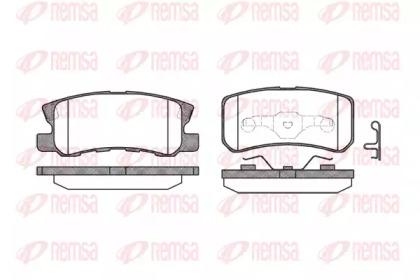 Kawe 0803 02 Brake pads