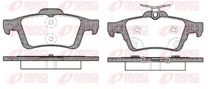 Kawe 0842 70 Колодки гальмівні