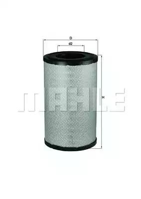 Mahle Original LX 1243 Air filter