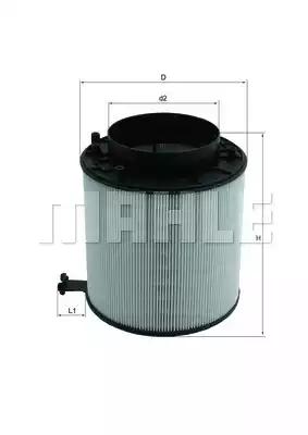 Mahle Original LX 2091D Фільтр повітряний