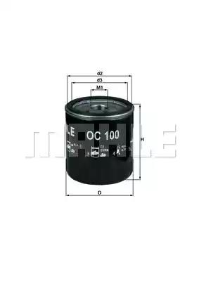 Mahle Original OC100 Oil filter Mahle Original OC100 Oil filter