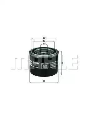 Mahle Original OC 230 Фильтр масляный Mahle Original OC 230 Фильтр масляный
