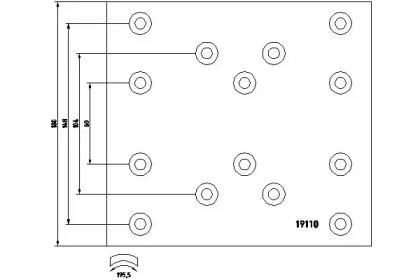 Textar 19110 Brake pads Textar 19110 Brake pads