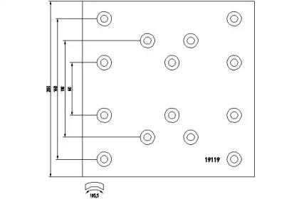 Textar 19119 Brake pads Textar 19119 Brake pads