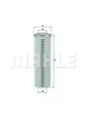 Mahle Original OX 562D Oil filter Mahle Original OX 562D Oil filter