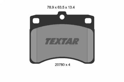 Textar 2078001 Brake pads