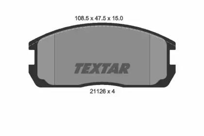 Textar 2112601 Brake pads Textar 2112601 Brake pads