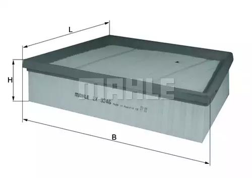 Mahle Original LX3246 Фільтр повітряний