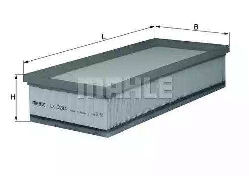 Mahle Original LX3284 Air filter