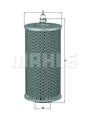 Mahle Original OX 69D Oil filter