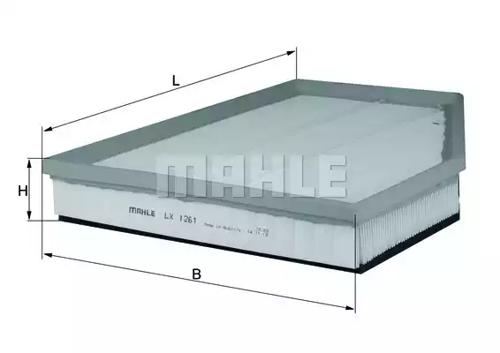 Mahle Original LX1261 Air filter