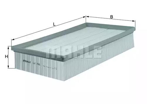 Mahle Original LX 786 Фільтр повітряний