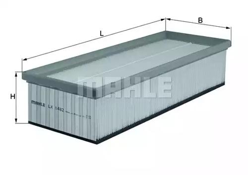 Mahle Original LX 1482 Фільтр повітряний