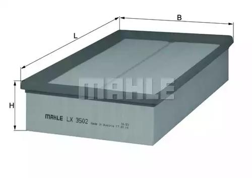 Mahle Original LX3502 Фільтр повітряний