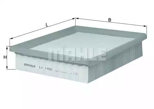 Mahle Original LX1458 Air filter