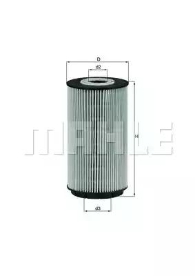 Mahle Original OX 557D Oil filter