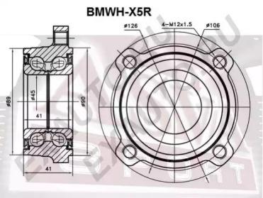 Asva BMWHX5R Ступица колеса
