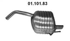 Eberspacher 01.101.83 Schalldaempfer Eberspacher 01.101.83 Schalldaempfer