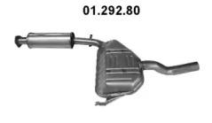 Eberspacher 01.292.80 Середній глушник вихлопних газів