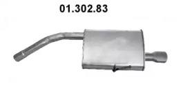 Eberspacher 01.302.83 Глушник вихлопних газів кінцевий Eberspacher 01.302.83 Глушник вихлопних газів кінцевий