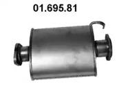 Eberspacher 01.695.81 Muffler assy front