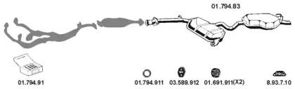 Eberspacher 012004 Schalldaempfer