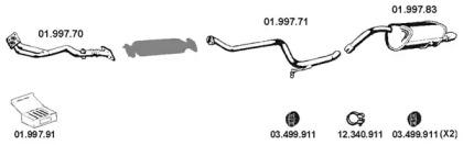 Eberspacher 012014 Schalldaempfer Eberspacher 012014 Schalldaempfer