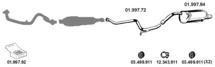 Eberspacher 012019 Schalldaempfer Eberspacher 012019 Schalldaempfer